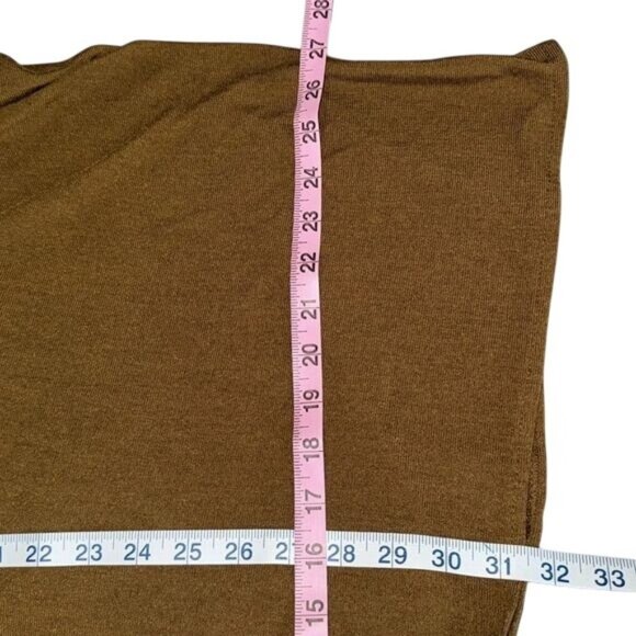 Brown Open Front Lightweight Kimono Cardigan Wrap - Picture 8 of 8
